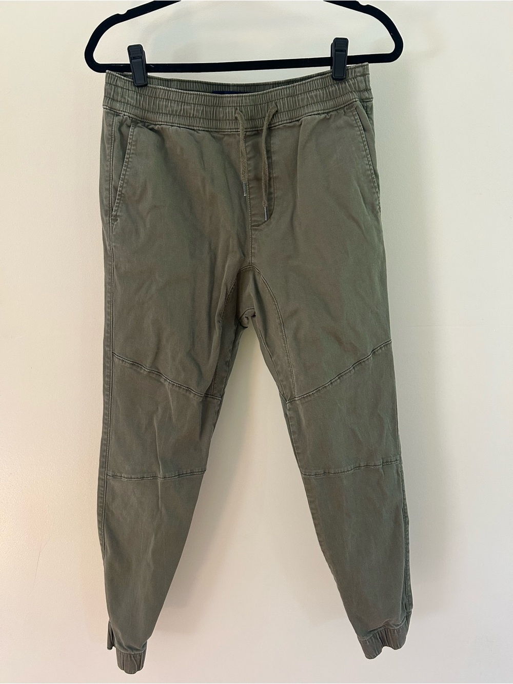 Hollister Olive Green Jogger Track Pants